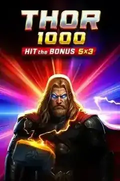 Jaquette de la machine à sous Thor 1000